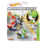 Hot Wheels - Modèle DieCast Yoshi Standard Kart de Super Mario Kart 1:64 5 cm GLP38