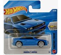 Hot Wheels Maserati Shamal - Factory Fresh 2/5 - JJH92 - Carte courte - Bleu - Mattel 2026 - Modèle sous licence - 1:64