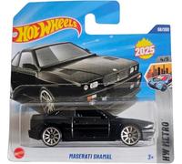 Hot Wheels Maserati Shamal - HW Metro 4/5 - HYX76 - Carte courte - Noir - Mattel 2025-1:64
