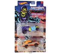 Hot Wheels Masters of The Universe [Squeletor] et [He Man] Lot de 2 figurines Cars