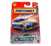 Hot Wheels Match Box BMW i4 Police Sedan 2023 à partir de 3 ans 80/125 (gris)