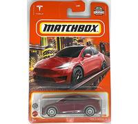 Hot Wheels Matchbox 2022 Tesla Model Y Rouge 18/100