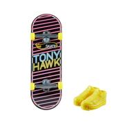 Hot Wheels Mattel Luminescence Doublée Mini Skateboard avec Chaussures Assorties Multicolore (HNG33)