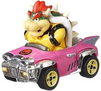 Hot Wheels Mattel Mario Kart Mini-véhicule Bowser à l'échelle 1:64, inspiré par Les Personnages et Voitures du Jeu, Jouet pour Enfant, GBG31