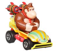 Hot Wheels Mattel Mario Kart Mini-véhicule Mario à l'échelle 1:64, inspiré par Les Personnages et Voitures du Jeu, Jouet pour Enfant, GBG26