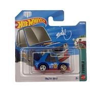 Hot Wheels - Mazda RX-3 - JJJ95 - Tooned 1/5 - Short Card - Bleu - Modèle sous licence officielle - Style bande dessinée - Mattel 2026 (142/250) - 1:64