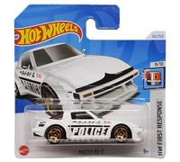 Hot Wheels Mazda RX-7 - HW First Response 8/10 - HTB62 - Carte courte - Police - Voiture d'intervention - Blanc - Mattel 2024