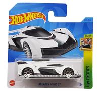 Hot Wheels McLaren Solus GT - HW Exotics 10/10 - HKG70 - Carte courte - Voiture de sport - Blanc - Mattel 2023