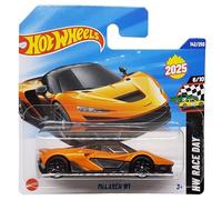 Hot Wheels McLaren W1 - HW Race Day 6/10 - HYW41 - Carte courte - Orange métallisé - Mattel 2025-1:64