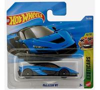 Hot Wheels McLAREN W1 - JJJ39 - Exoticars 5/10 - Carte courte - Bleu - McLaren Hypercar - Modèle sous licence officielle - Mattel 2026 (74/250) - 1:64