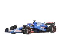 Hot Wheels Mega Construx Visa RB Formule 1 VCARB 01 Team 2024 Modèle de Voiture de Formule 1 Yuki Tsunoda 22 Die Cast Échelle 1:64 Longueur 8 cm - JBM14