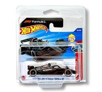 Hot Wheels Mercedes-AMG Petronas Formula One Team (Noir) 1/5 Track Aces - 2025-59/250 (carte courte) - Comprend un étui de protection KLAS Car Keeper - HYX78
