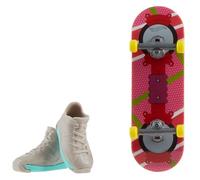Hot Wheels Mini Skateboard avec Chaussures. 10 cm. Modèles Assortis