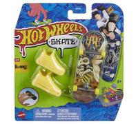 Hot Wheels Mini Skateboard avec Chaussures. 10 cm. Modèles Assortis