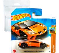 Hot Wheels Lamborghini Huracan Sterrato HW Drift 6/10 (222/250) HRY87 Orange 2024 + Protège-carte courte Frikimonkey