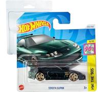 Hot Wheels Toyota Supra HW : The 90's 8/10 (232/250) HTB09 Vert 2024 + Protecteur Short Card Frikimonkey