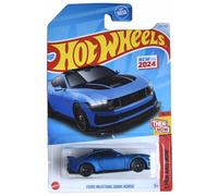 Hot Wheels Ford Mustang Dark Horse, Then and Now 10/10 [Bleu] 250/250