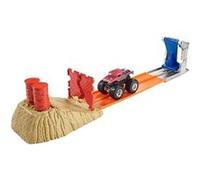 Hot wheels monster jam brick wall breakdown 14 x 2.8 x 5 inches 2.4 ounces new mattel ccp72 G
