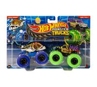 Hot Wheels Monster Jam Camion Monstre 1:64 Piran-Ahhh Vs Haul Y'All