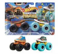 Hot Wheels Monster Trucks 1:64 Strong Twin Cars Demolition Doubles Sneakerhead FYJ64-HWN51