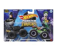 Hot Wheels Monster Trucks Batman vs The Joker Lot de 2