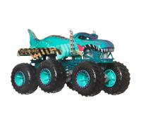 Hot Wheels Monster Trucks Big Rigs, 1:64 Scale Toy Truck with 6 Wheels, Haul or