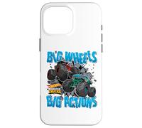 Hot Wheels - Monster Trucks Big Wheels Big Actions Coque pour iPhone 16 Pro Max