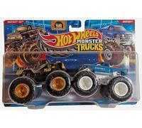 Hot Wheels Monster Trucks Bigfoot 50th vs Big Foot Classic Demolition Doubles Diecast Échelle 1:64