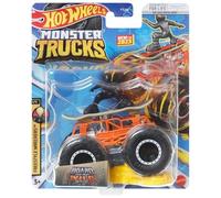 Hot Wheels Monster Trucks Dark Vador 2022 avec voiture Connect and Crash 57/75