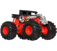 Hot Wheels - Camion monstre surdimensionné 1:24, moulé sous pression, roues géantes