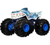 Hot Wheels Monster Trucks, camion monstre surdimensionné, échelle 1:24 moulé sous pression avec roues géantes et designs cool