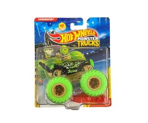 Hot Wheels Monster Trucks Carbonator [Vert] Freestyle Wreckers 9/11 (comprend une voiture écrasée) Nouveau pour 2026 ! Véhicule jouet moulé sous pression à l'échelle 1:64