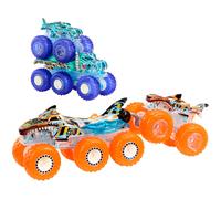 Hot Wheels Monster Trucks - Coffret Gros Camion Power Smashers
