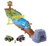 Hot Wheels Monster Trucks Coffret Course Démolition