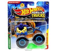 Hot Wheels Monster Trucks Crush Delivery Véhicule moulé sous pression à l'échelle 1:64 6/6 Beast Bashers