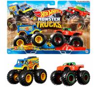 Hot Wheels Monster Trucks Demolition Doubles Pojazdy Demolka Super Mario