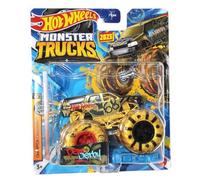 Hot Wheels Monster Trucks - Échelle 1:64 (Demo Derby Gold 6/6 Championship Crashers)