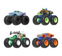 Hot Wheels Monster Trucks Half Hazards Multipack de 4
