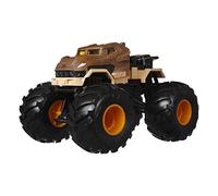 Hot Wheels Monster Trucks Jurassic World T-Rex, Véhicules avec Roues géantes et châssis stylisés, Inclus 1 fiche d’informations, Jouet Enfant Dès 3 Ans, GWK96