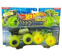 Hot Wheels Monster Trucks - Loco Punk & Hotweiler Lot de 2 - Véhicules jouets moulés sous pression à l'échelle 1:64