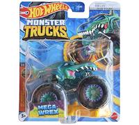 Hot Wheels Monster Trucks Mega Wrex, 2023 Connect and Crash Car