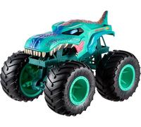 Hot Wheels Monster Trucks Mega-Wrex XXL, modèle colossal apprécié des fans avec grandes roues et détails brillants, Monster Trucks Live, JJN47