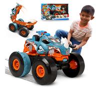Hot Wheels Monster Trucks - Monster Truck Rhinomite Transformable Radiocommandé - Petite Voiture - 5 ans et +