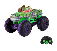 Hot Wheels Monster Truck 1:15 Mutant Chaos Wreckin Wolf Remote Control Car Vert