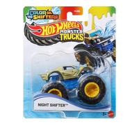 Hot Wheels Monster Trucks Night Shifter Color Shifter Échelle 1:64 pour enfants de 3 ans et plus