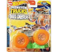 Hot Wheels Monster Trucks Nouveautés pour 2024 Power Smashers à l'échelle 1:64 (Tiger Shark)