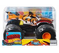 Hot Wheels Monster Truck Tiger Shark 1/24 surdimensionné roues géantes décorations JDR02