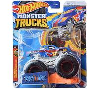Hot Wheels Monster Trucks Race Ace, 2023 Connect and Crash Car