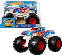 Hot Wheels Monster Trucks Race Ace, Voiture aux Roues géantes, véhicule échelle 1:24, Jouet pour Enfant, GTJ37
