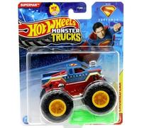Hot Wheels Monster Trucks Superman, échelle 1:64, véhicule moulé sous pression